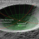Conceptual image of the Lunar Crater Radio Telescope.